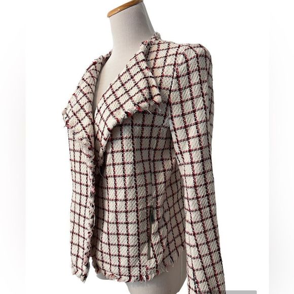 Zara plaid blazer, size L - Picture 2 of 4